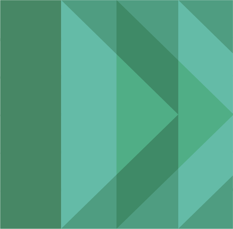 Play arrow icons on a green background.