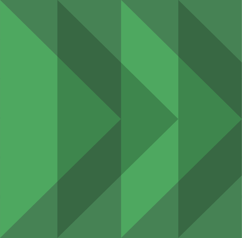 Play arrow icons on a green background.